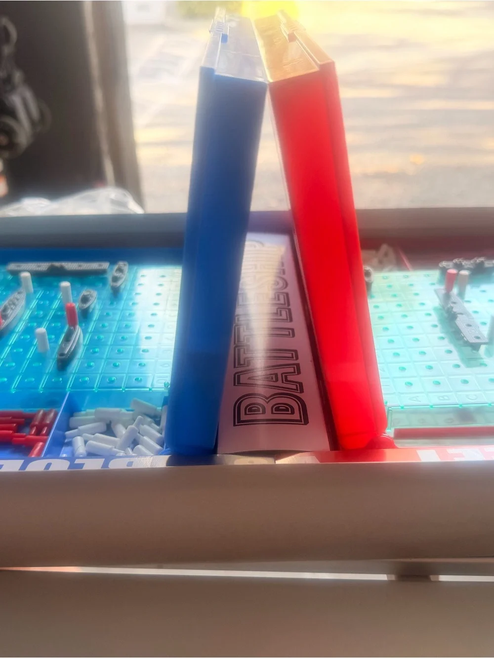 Retro Battleship Board Game – Blue and Red